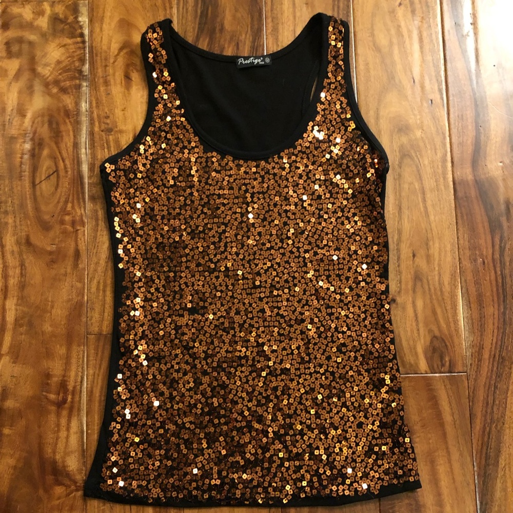 Sequenced tank top